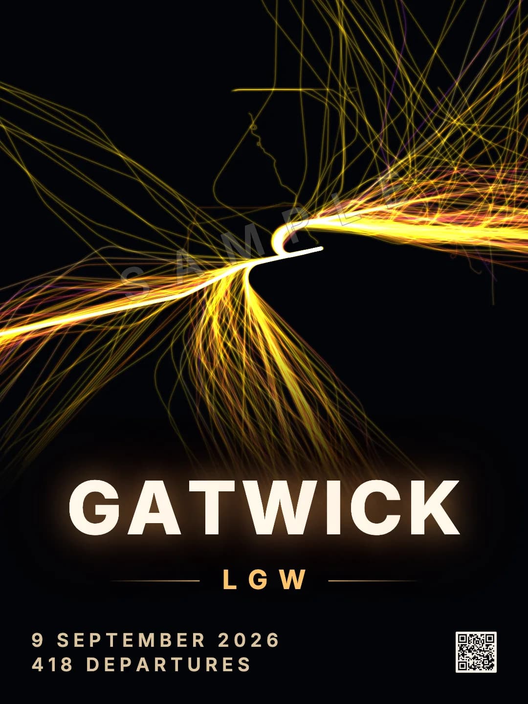 Gatwick (LGW): every departure on 9 Sept 2026