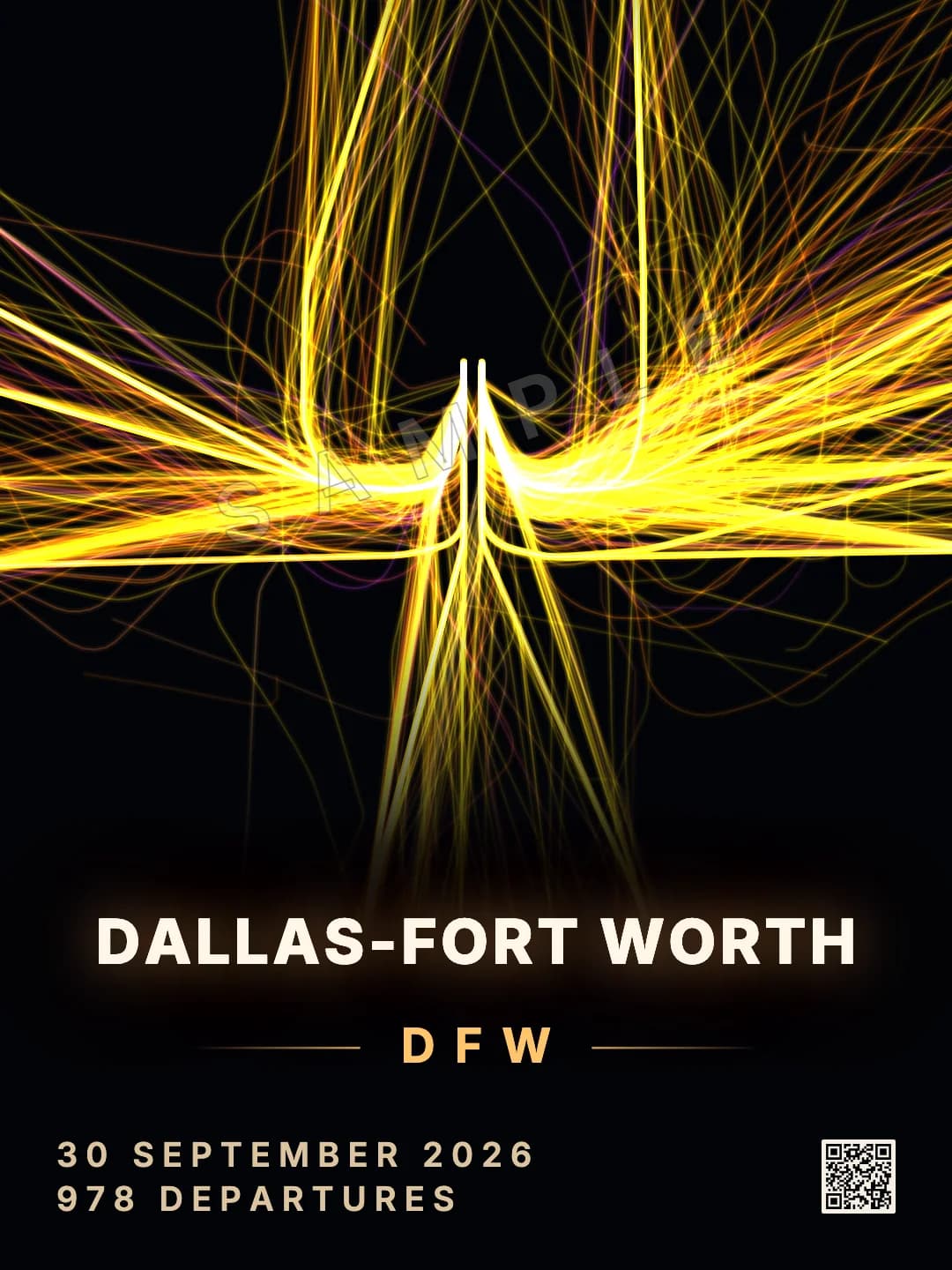 Dallas-Fort Worth (DFW): every departure on 30 Sept 2026