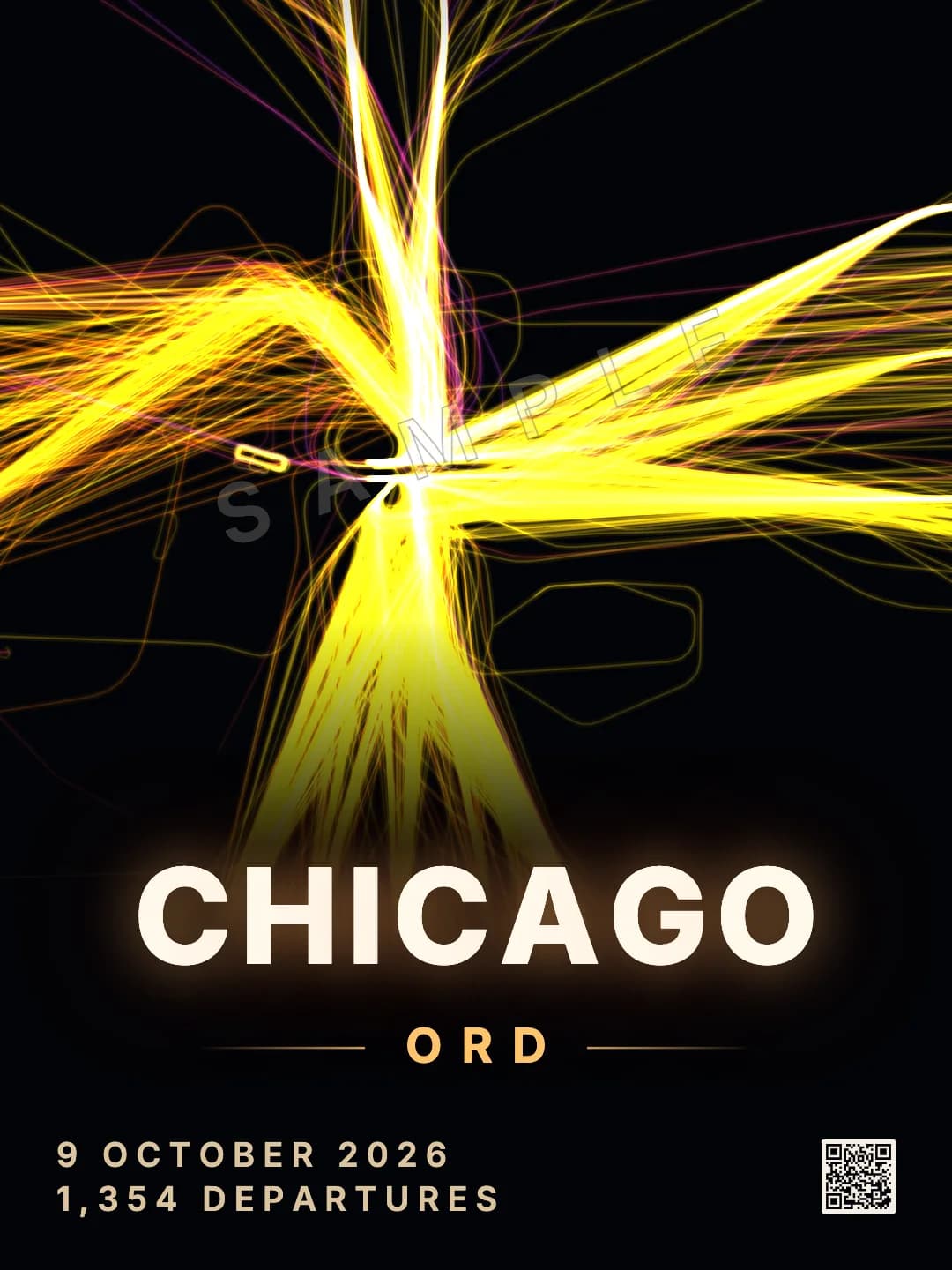 Chicago (ORD): every departure on 9 Oct 2026