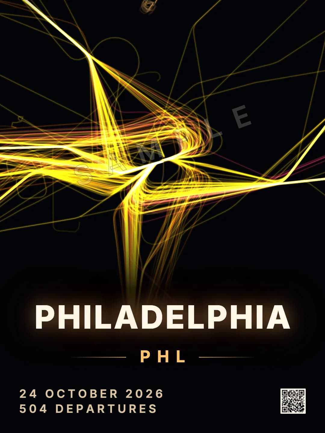 Philadelphia (PHL): every departure on 24 Oct 2026
