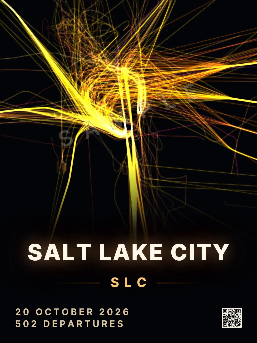Salt Lake City (SLC): every departure on 20 Oct 2026