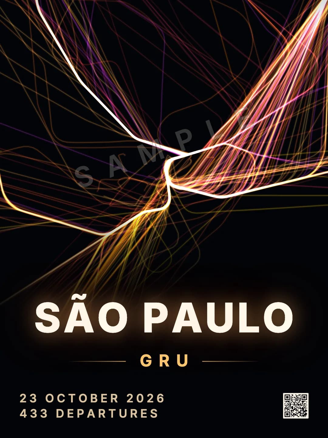São Paulo (GRU): every departure on 23 Oct 2026