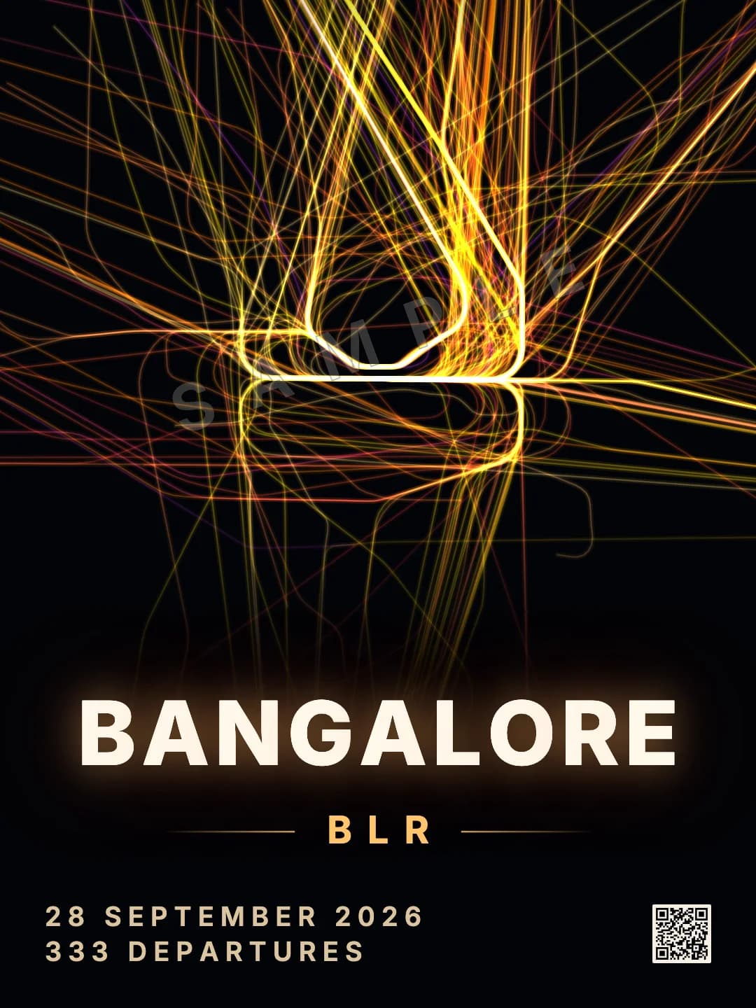 Bangalore (BLR): every departure on 28 Sept 2026